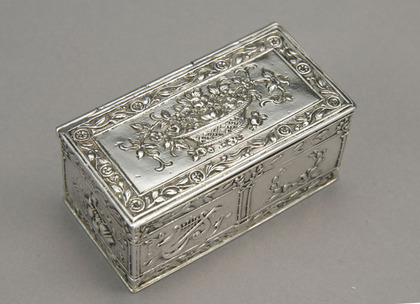 Hanau Silver Box - Pseudo Hallmarks, Gebruder Dingeldein